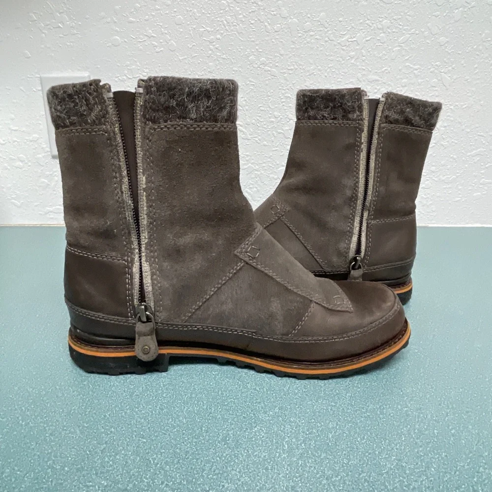The North Face Primaloft Insulated Hiking Climbing Ankle Boot Women’s 6.5 Brown - Picture 7 of 10